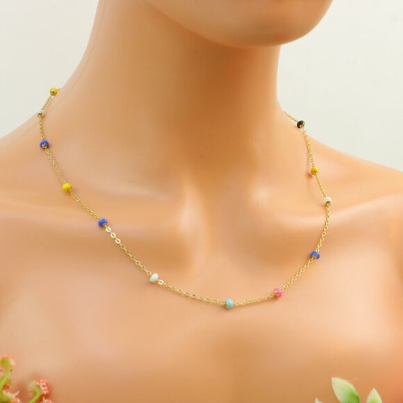 "New Beautiful Design Necklace Chain for Women/Girls, Gift, N733 - Picture 8 of 10